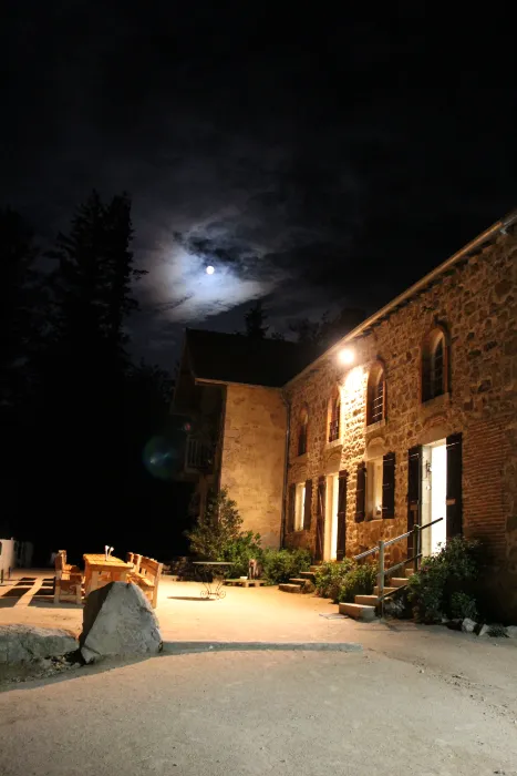 Bécajat au clair de lune