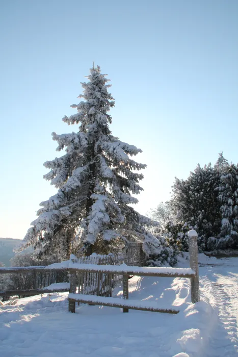 Neige à Bécajat